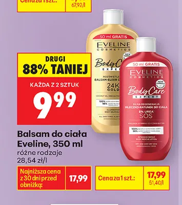 Balsam do ciała Eveline promocja w Biedronka