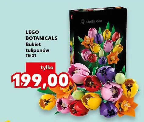 Klocki Botanicals Bukiet tulipanów 11501 promocja w Kaufland