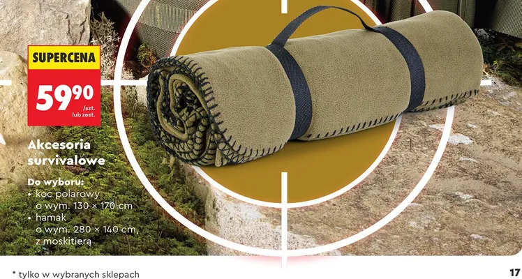 Akcesoria survivalowe promocja w Biedronka