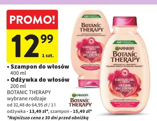 Odżywka do włosów promocja w Intermarche