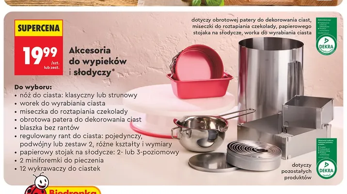 Papierowy stojak na słodycze 2-poziomowy Smukee promocja w Biedronka