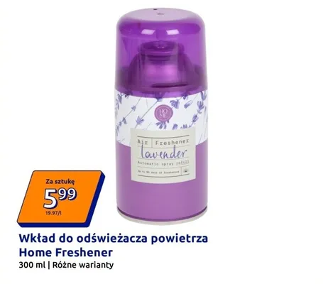 Wkład do odświeżacza powietrza różne warianty promocja w Action