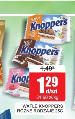 Wafle Knoppers promocja w Bingo