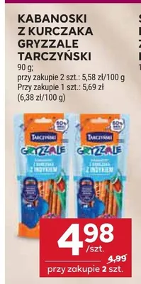 Kabanoski z kurczaka Gryzzale Tarczyński promocja w Stokrotka