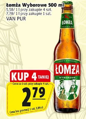 Łomża wyborowe promocja w Prim Market