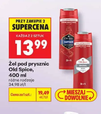 Żel pod prysznic Old Spice promocja w Biedronka