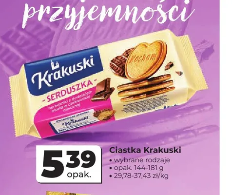 Ciastka Krakuski promocja w Odido