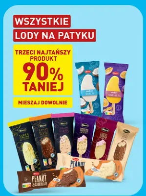 Lody na patyku Mucci Jogurt Jagoda promocja w Aldi