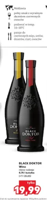 Wino Black Doktor promocja w Kaufland