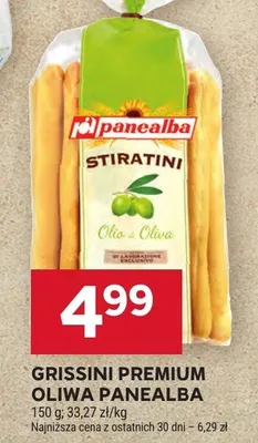 Grissini premium oliwa Panealba Stiratini promocja w Stokrotka
