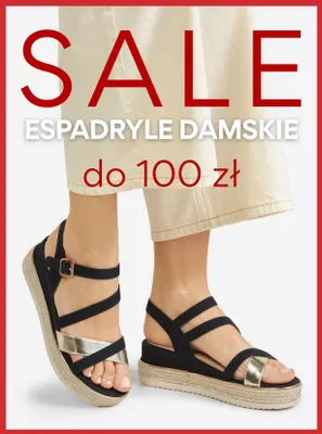 Espadryle damskie promocja w CCC