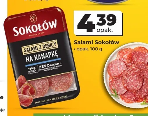 Salami z Dębicy na kanapkę Sokołów promocja w Odido