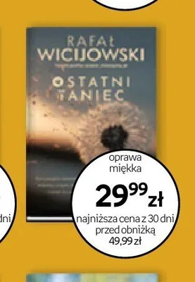 Książka Ostatni taniec Rafał Wicijowski promocja w Empik