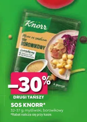 Sos Knorr borowikowy promocja w Stokrotka