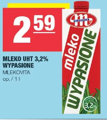 Mleko UHT 3,2% Wypasione promocja w SPAR