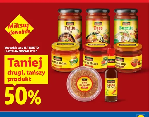 Sos Taco El Tequito promocja w Lidl