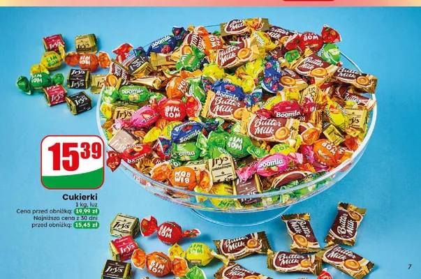 Cukierki luz Roshen promocja w Dino