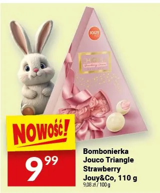 Bombonierka Jouco Triangle Strawberry Jouy&Co promocja w Twój Market