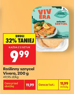 Roślinny sznycel promocja w Biedronka