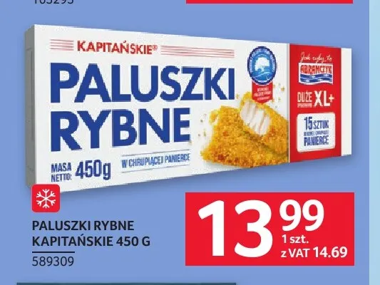 Paluszki rybne Kapitańskie Abramczyk promocja w Selgros