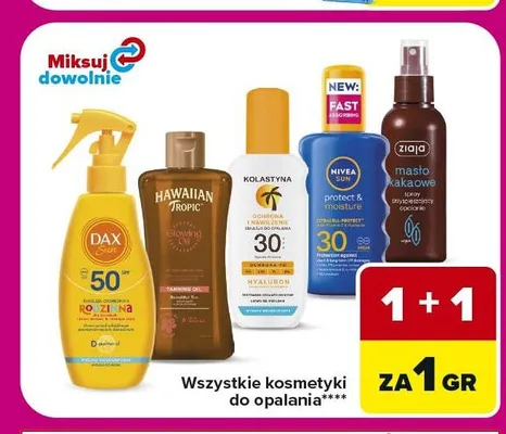 Kosmetyki do opalania promocja w Carrefour
