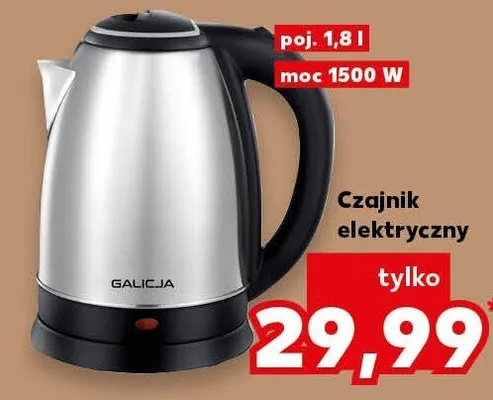 Czajnik elektryczny promocja w Kaufland