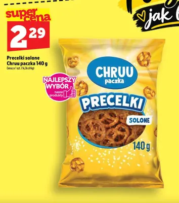 Precelki solone Chruu paczka promocja w TOPAZ