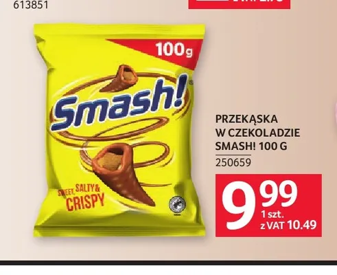 Przekąska w czekoladzie Smash! promocja w Selgros