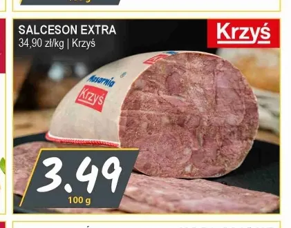 Salceson extra Krzyś promocja w Słoneczko