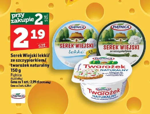 Serek Wiejski lekki Piątnica promocja w TOPAZ