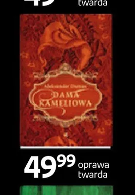 Książka Dama kameliowa Aleksander Dumas oprawa twarda promocja w Empik