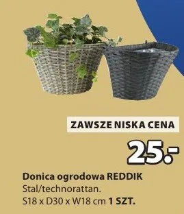 Donica ogrodowa REDDIK promocja w Jysk