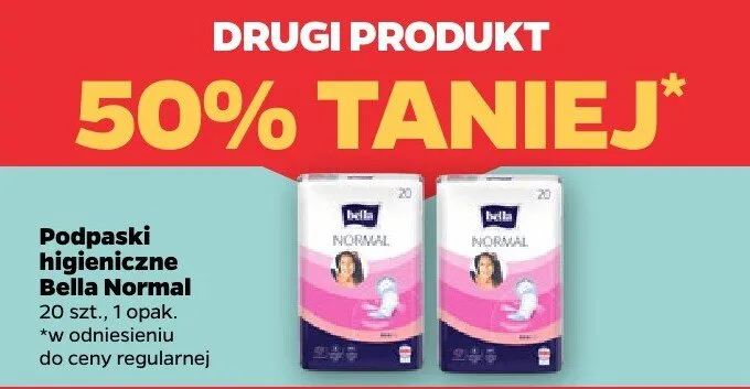 Podpaski higieniczne promocja w Netto