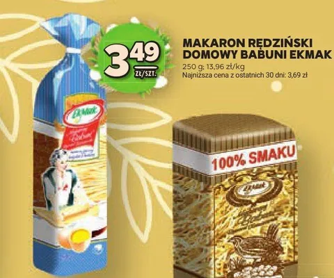 Makaron rędziński domowy babuni promocja w Stokrotka