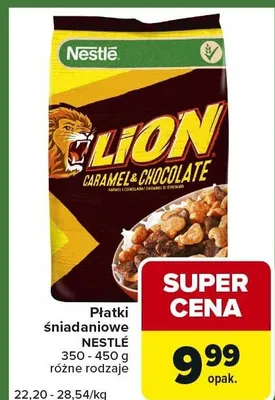 Płatki śniadaniowe różne rodzaje promocja w Carrefour Express