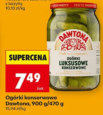 Ogórki konserwowe promocja w Biedronka