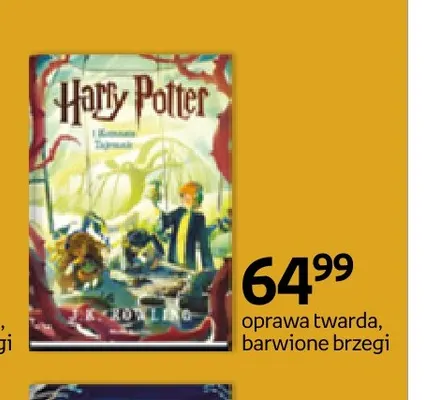 Książka Harry Potter i Komnata Tajemnic J.K. Rowling promocja w Empik