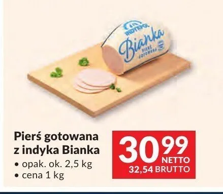 Pierś gotowana z indyka Bianka Indykpol promocja w Makro