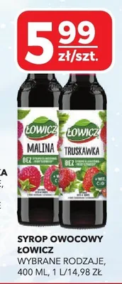 Syrop owocowy promocja w Top Market