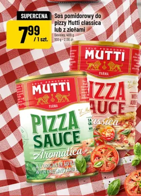 Sos pomidorowy do pizzy classica lub z ziołami promocja w POLOmarket