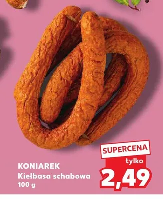 Kiełbasa schabowa promocja w Kaufland