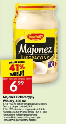 Majonez dekoracyjny promocja w Twój Market