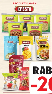Produkty marki Kresto promocja w Intermarche