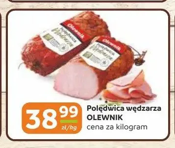 Polędwica wędzarza Olewnik promocja w Gama