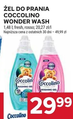Żel do prania Coccolino Wonder Wash promocja w Stokrotka