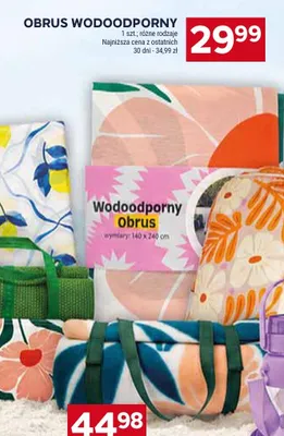 Obrus wodoodporny promocja w Stokrotka