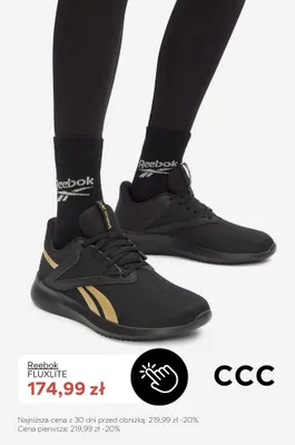 Buty sportowe Reebok Fluxlite promocja w CCC