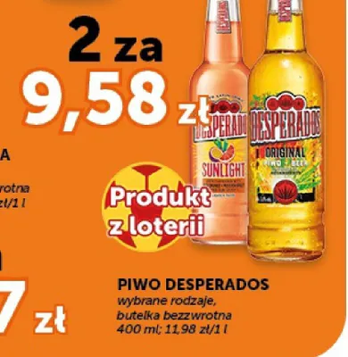 Piwo Desperados Sunlight promocja w Groszek