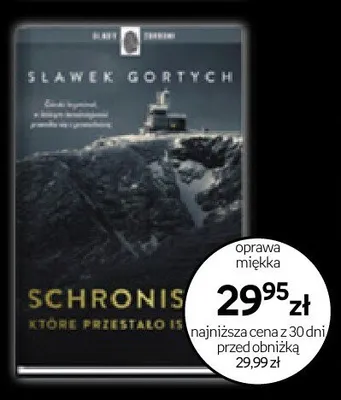 Książka Schronisko które przestało istnieć Sławek Gortych oprawa miękka promocja w Empik