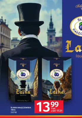 Śliwka Nałęczowska Lalka Solidarność promocja w Selgros